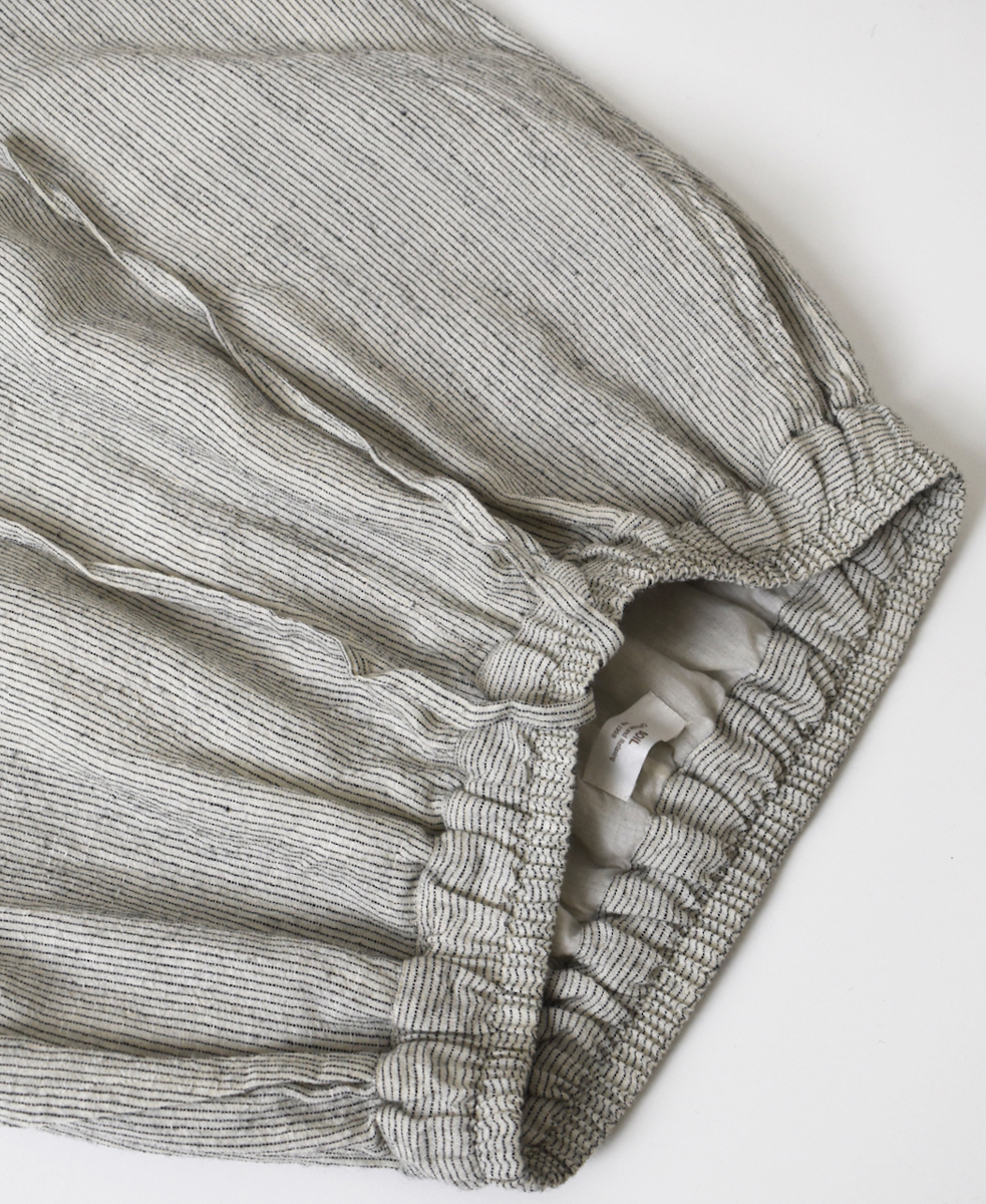INSL25716(パンツ) WOOL/LINEN STRIPE EASY PANTS