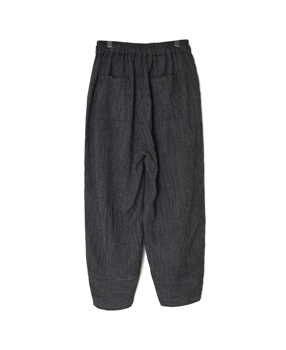INSL25716(パンツ) WOOL/LINEN STRIPE EASY PANTS