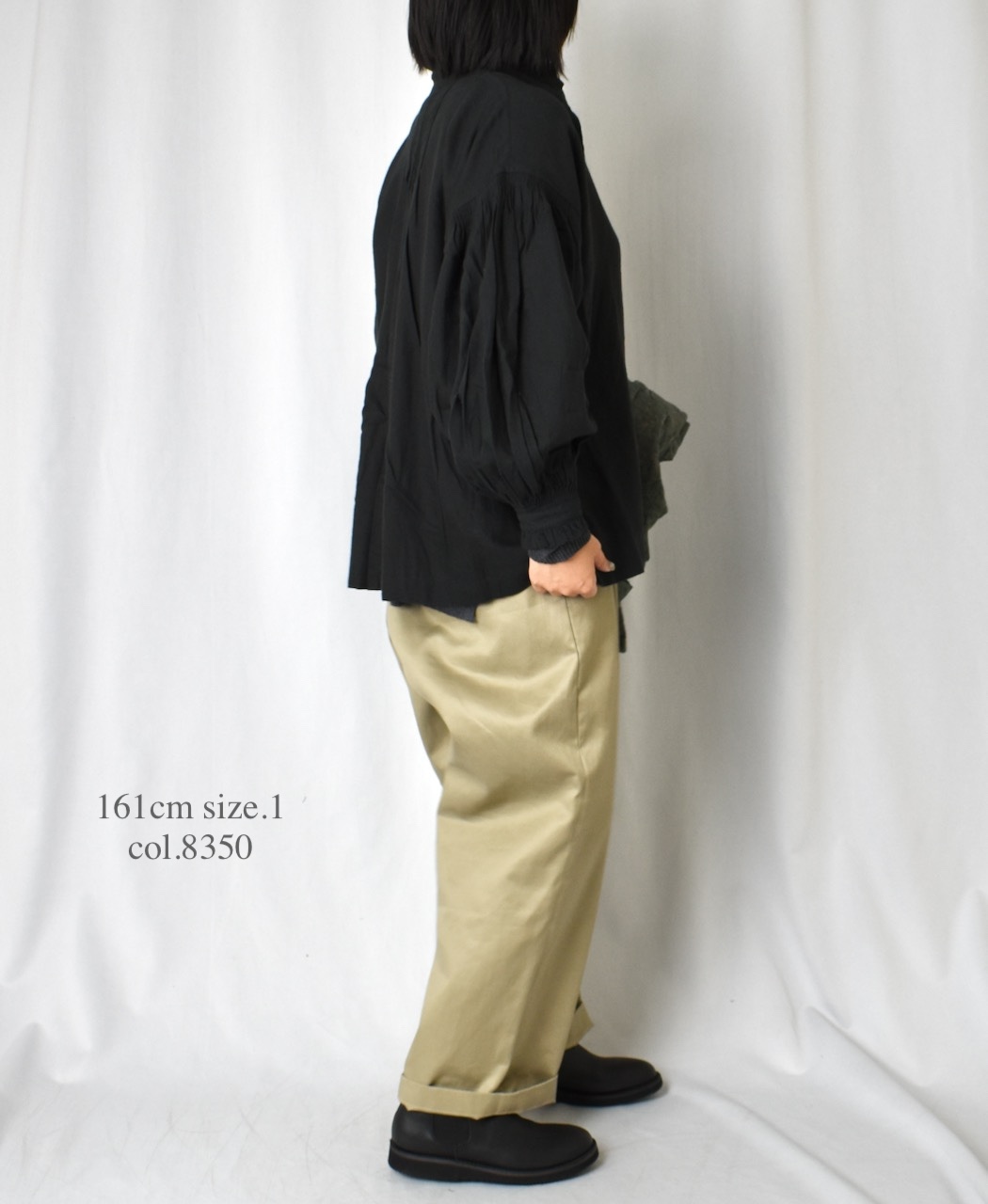GMDSH2451(パンツ) WEST POINT ONE-TUCK TROUSERS