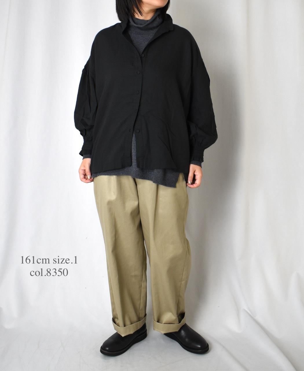 GMDSH2451(パンツ) WEST POINT ONE-TUCK TROUSERS