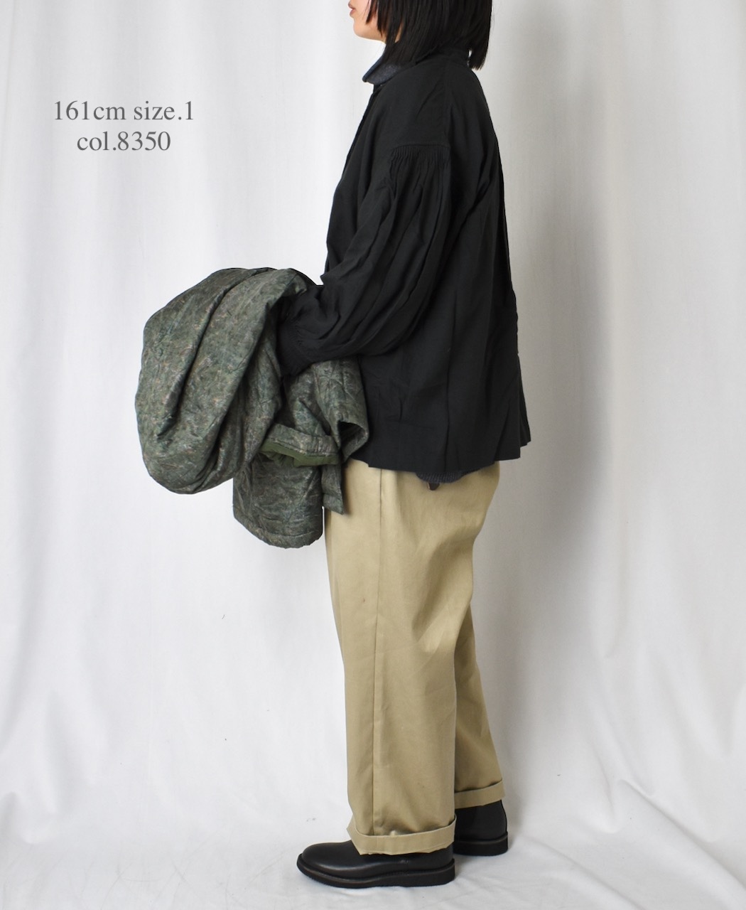 GMDSH2451(パンツ) WEST POINT ONE-TUCK TROUSERS