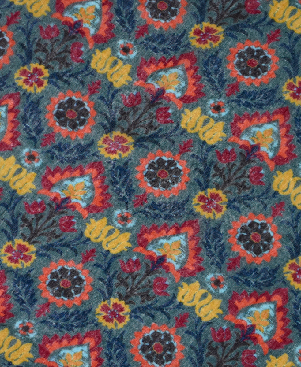 NSL25511(ストール) WOOL FLOWER PRINT STOLE