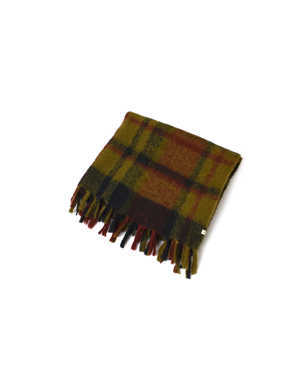 NSL25513(ブランケット) WOOL CHECK BLANKET