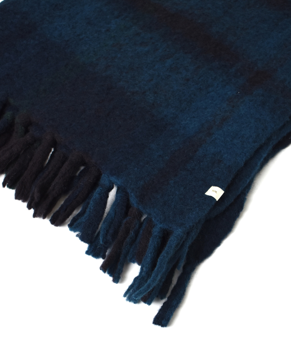 NSL25513(ブランケット) WOOL CHECK BLANKET