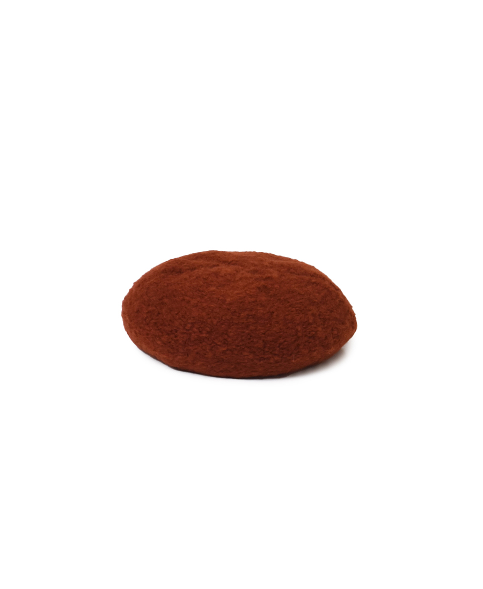 BNSL2561(帽子) PLAIN REVERSE STITCH BERET