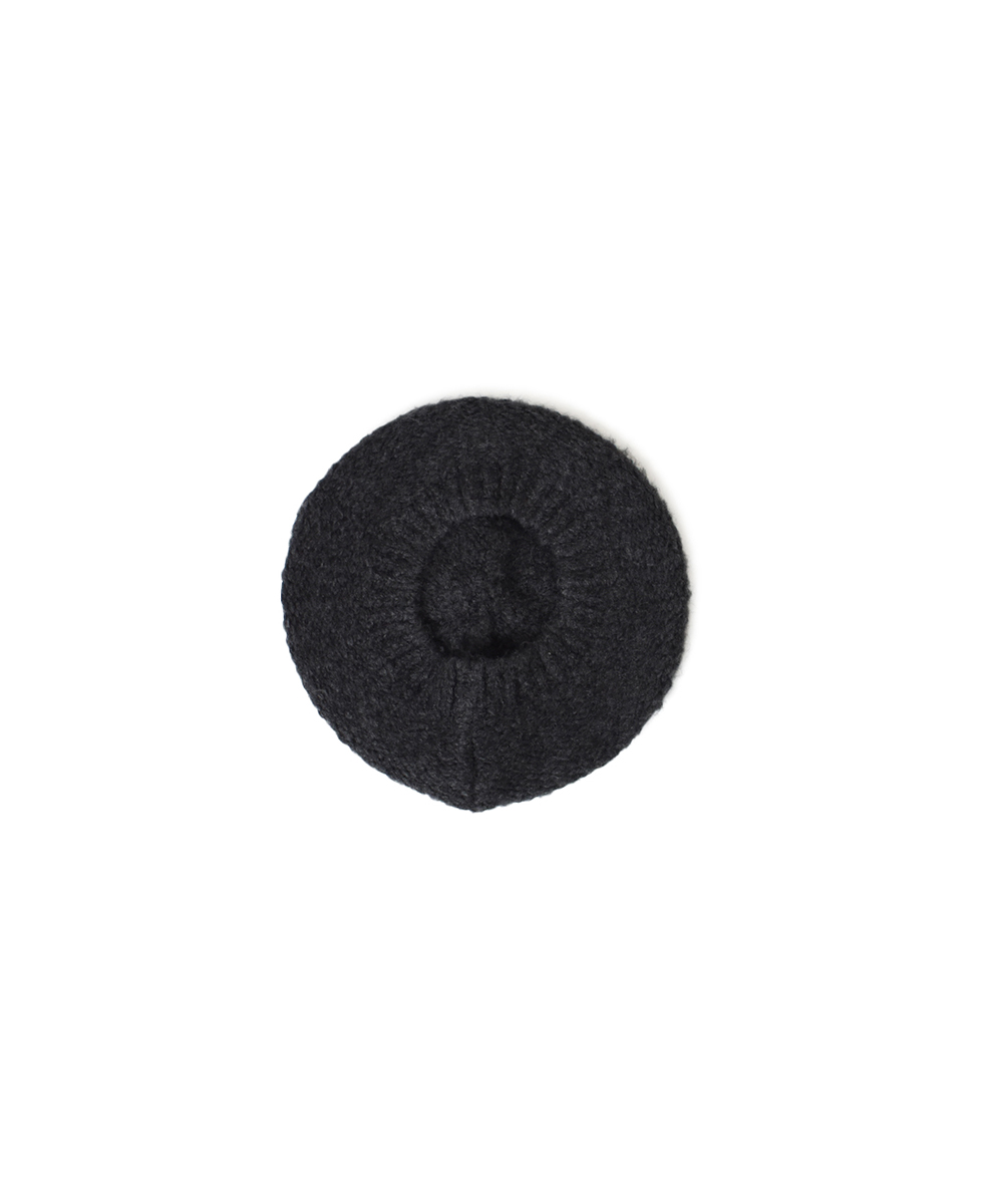 BNSL2561(帽子) PLAIN REVERSE STITCH BERET