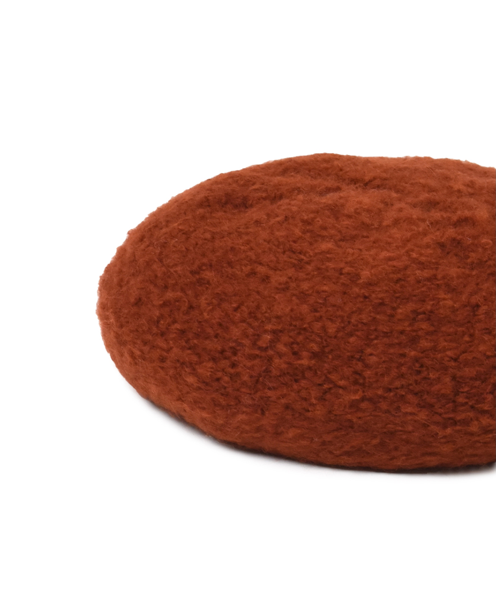 BNSL2561(帽子) PLAIN REVERSE STITCH BERET