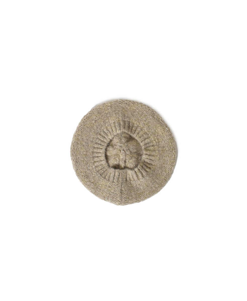 BNSL2561(帽子) PLAIN REVERSE STITCH BERET
