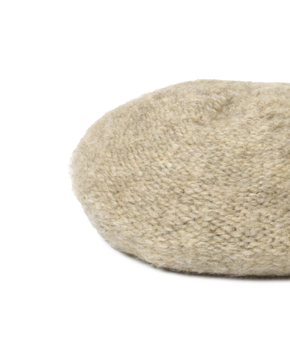 BNSL2561(帽子) PLAIN REVERSE STITCH BERET