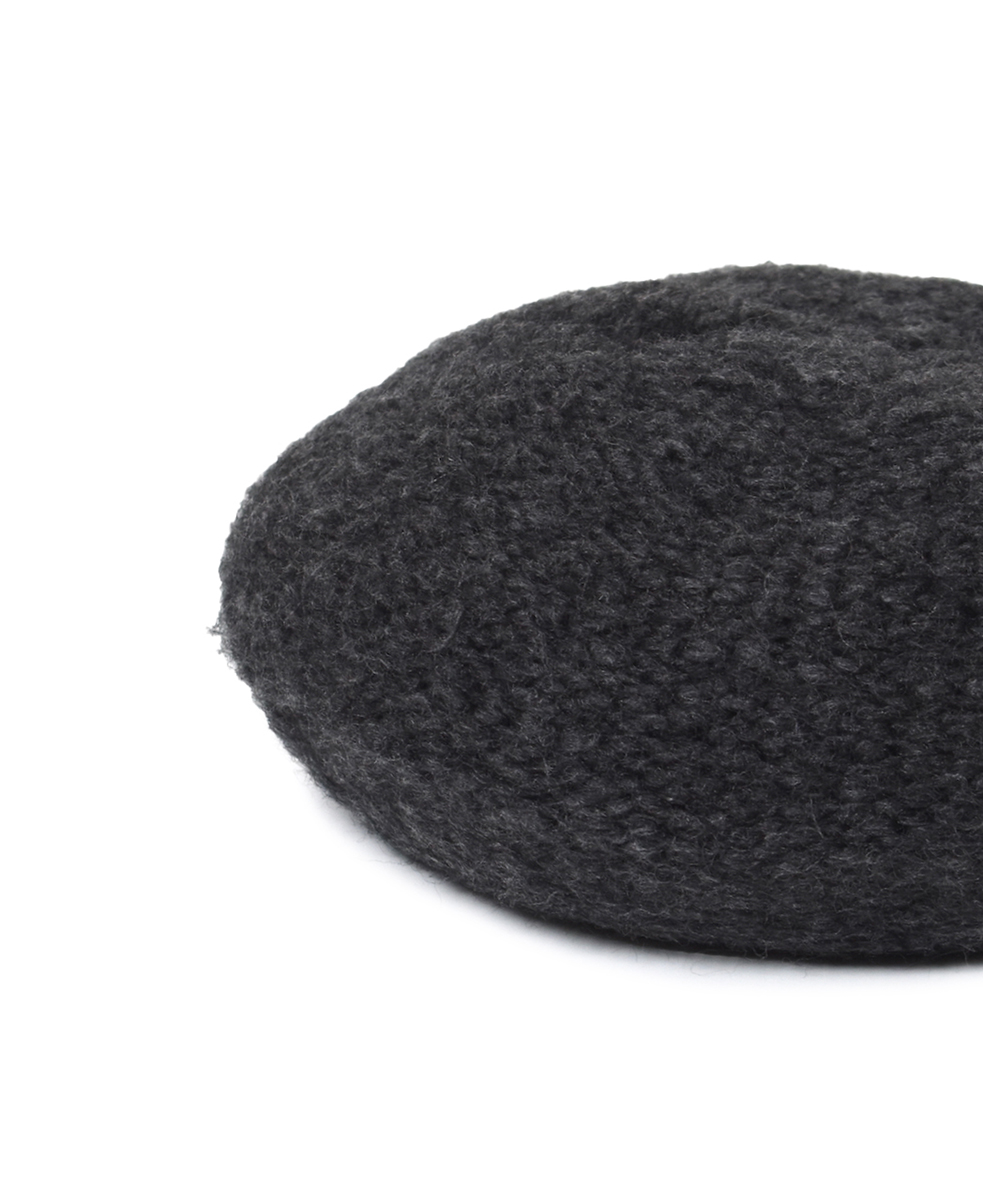 BNSL2561(帽子) PLAIN REVERSE STITCH BERET