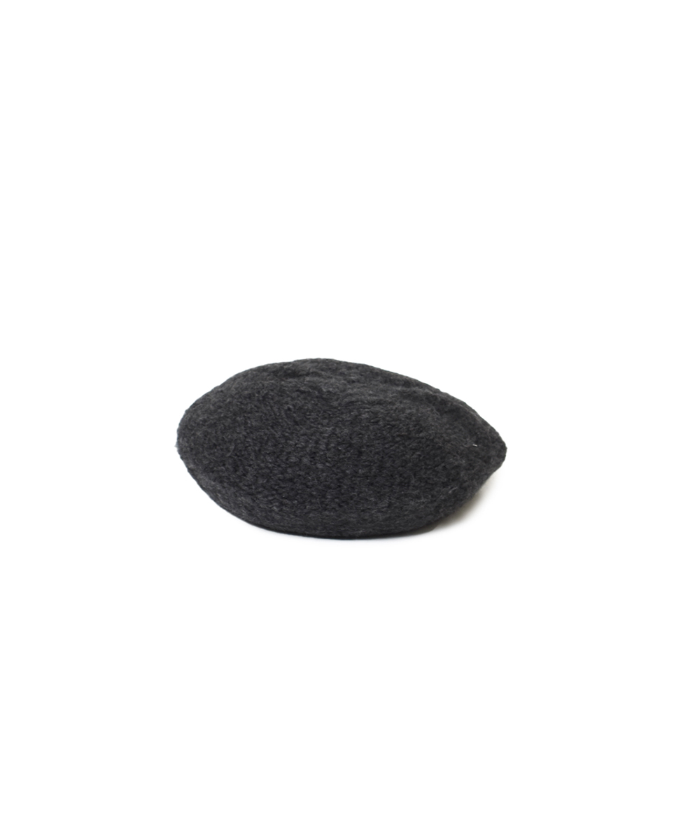 BNSL2561(帽子) PLAIN REVERSE STITCH BERET