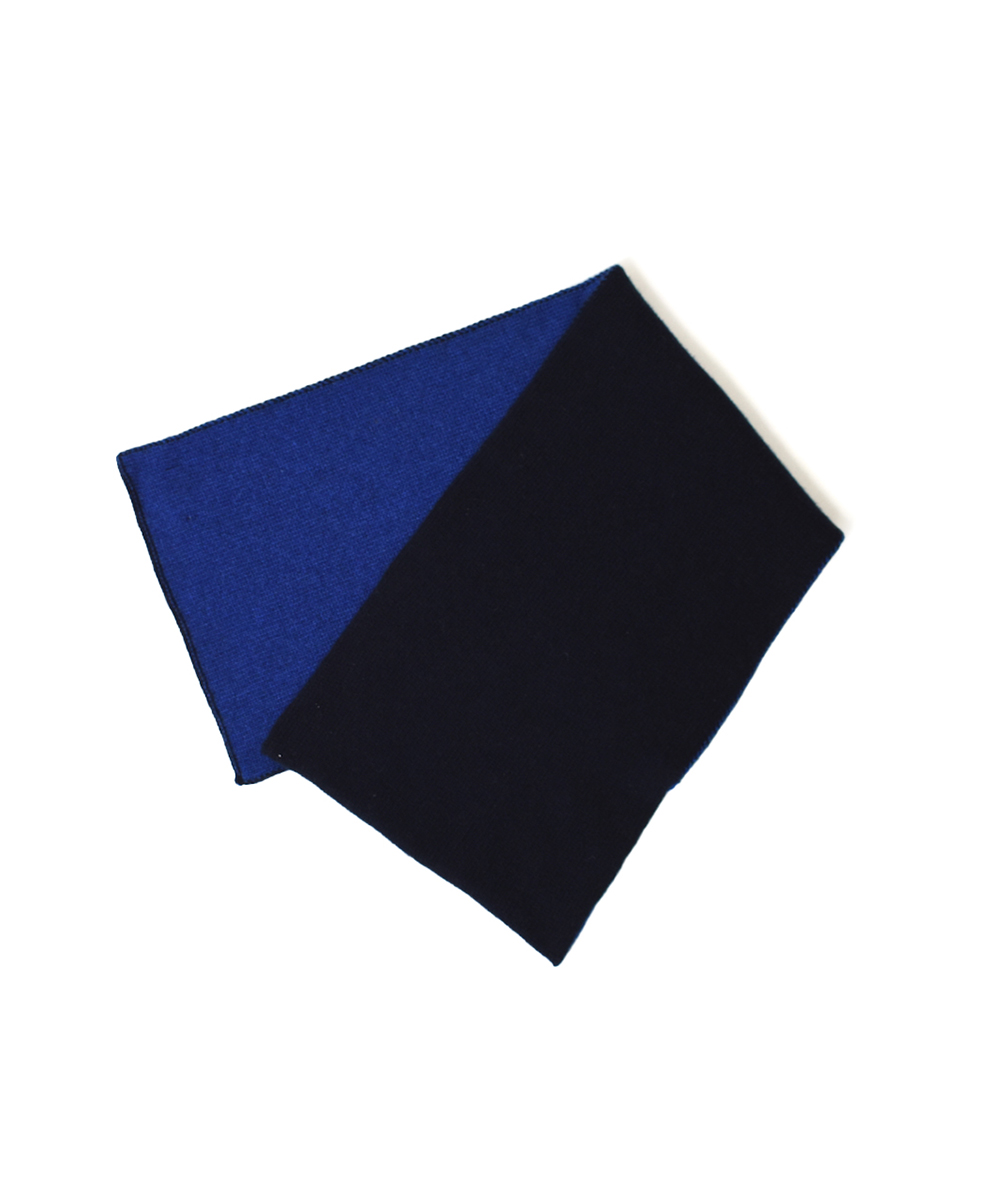 BAAM1961CB (スカーフ) WOOL/CASHMERE 2TONE LOOP SCARF