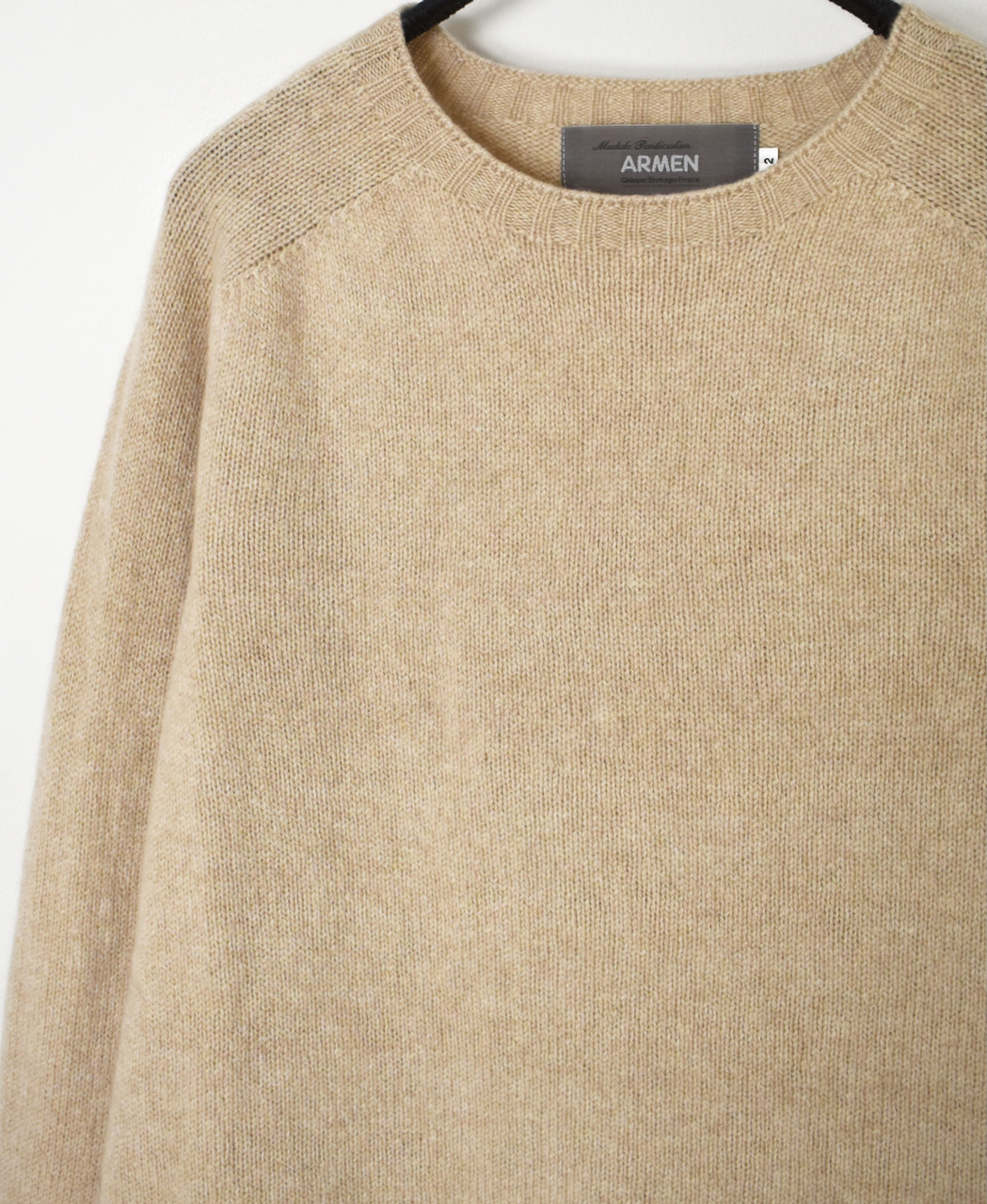 JNAMP1451 (ニット) CREW NECK SADDLE SHOULDER P/O