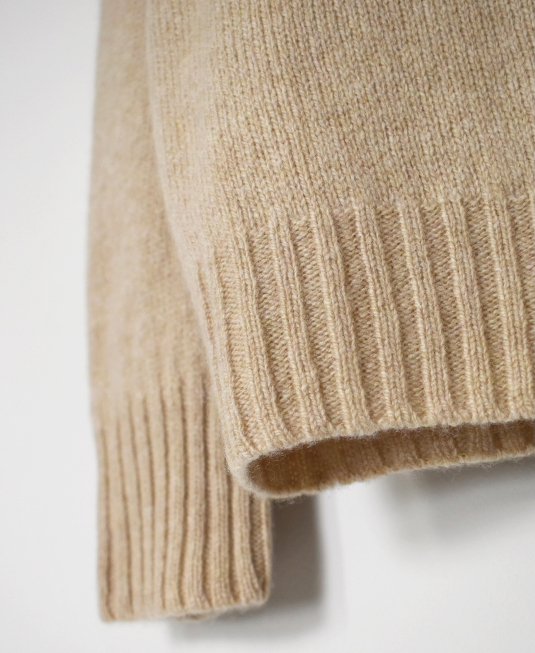 JNAMP1651 (ニット) POLO NECK SADDLE SHOULDER P/O