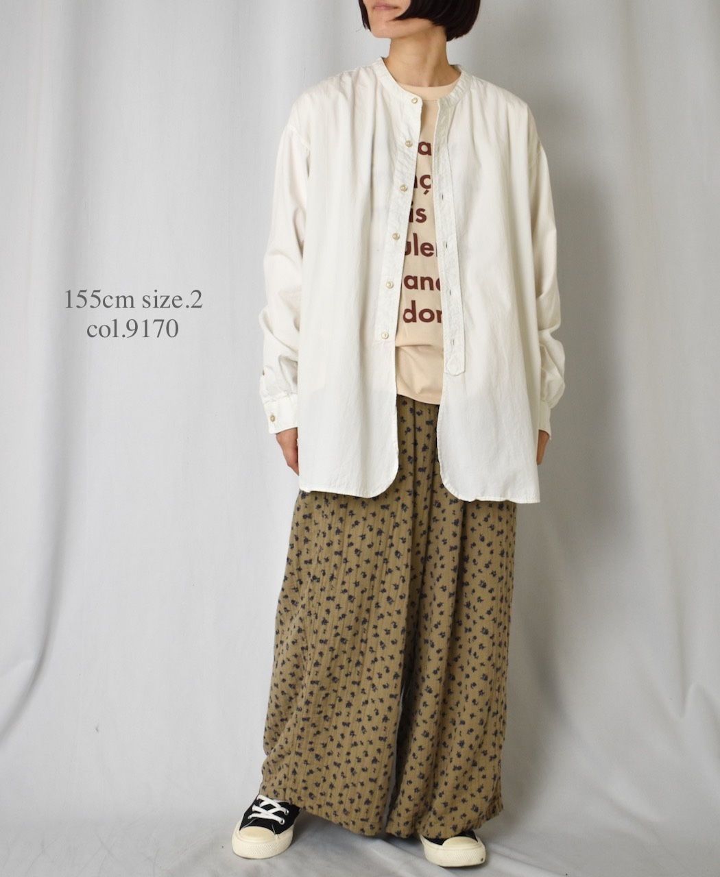 INAM2551PD(シャツ) 40s POPLIN OVER DYE UTILITY SHIRTS