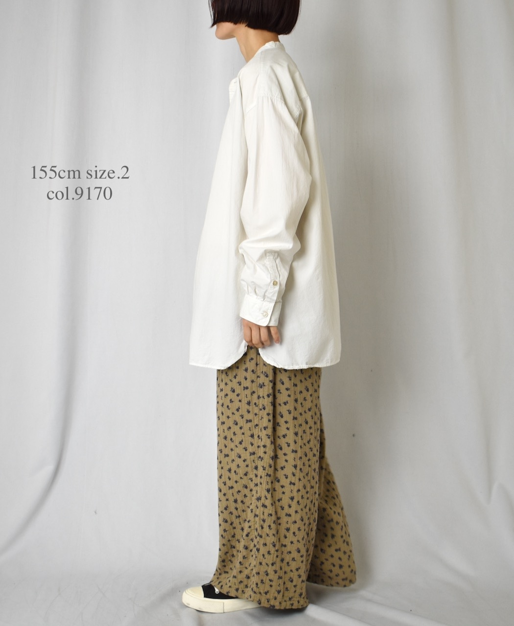 INAM2551PD(シャツ) 40s POPLIN OVER DYE UTILITY SHIRTS