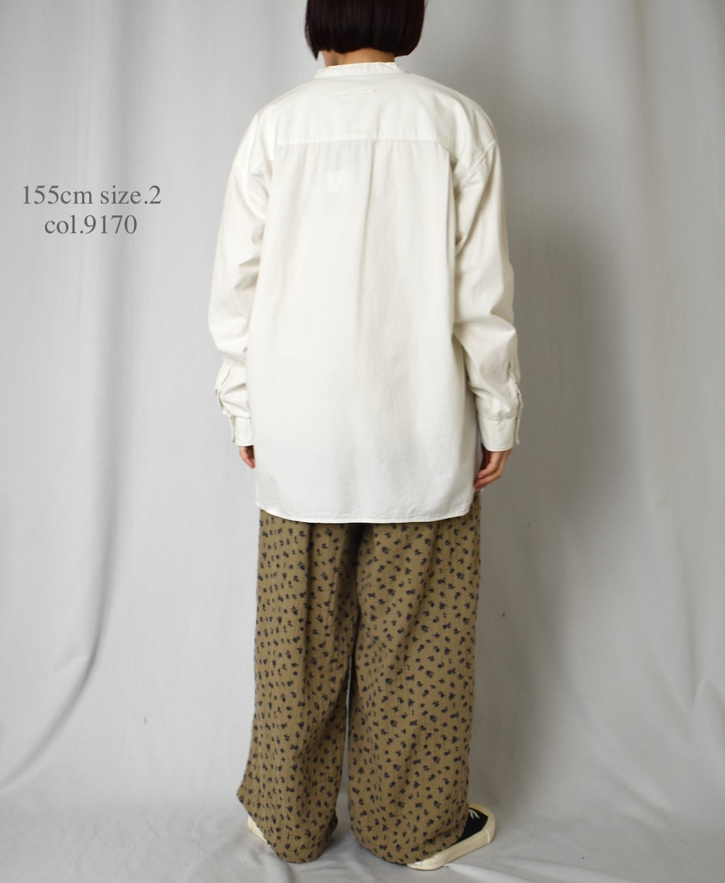 INAM2551PD(シャツ) 40s POPLIN OVER DYE UTILITY SHIRTS