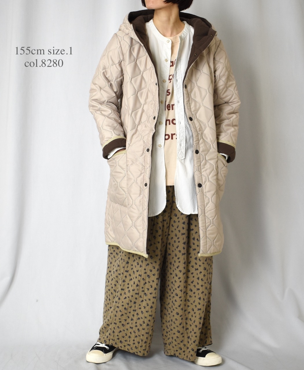 NFA2351P46(Tシャツ) "JE PARLE"COTTON JERSEY CREW NECK OVERSIZE L/SL T-SHIRT WITH CUFF