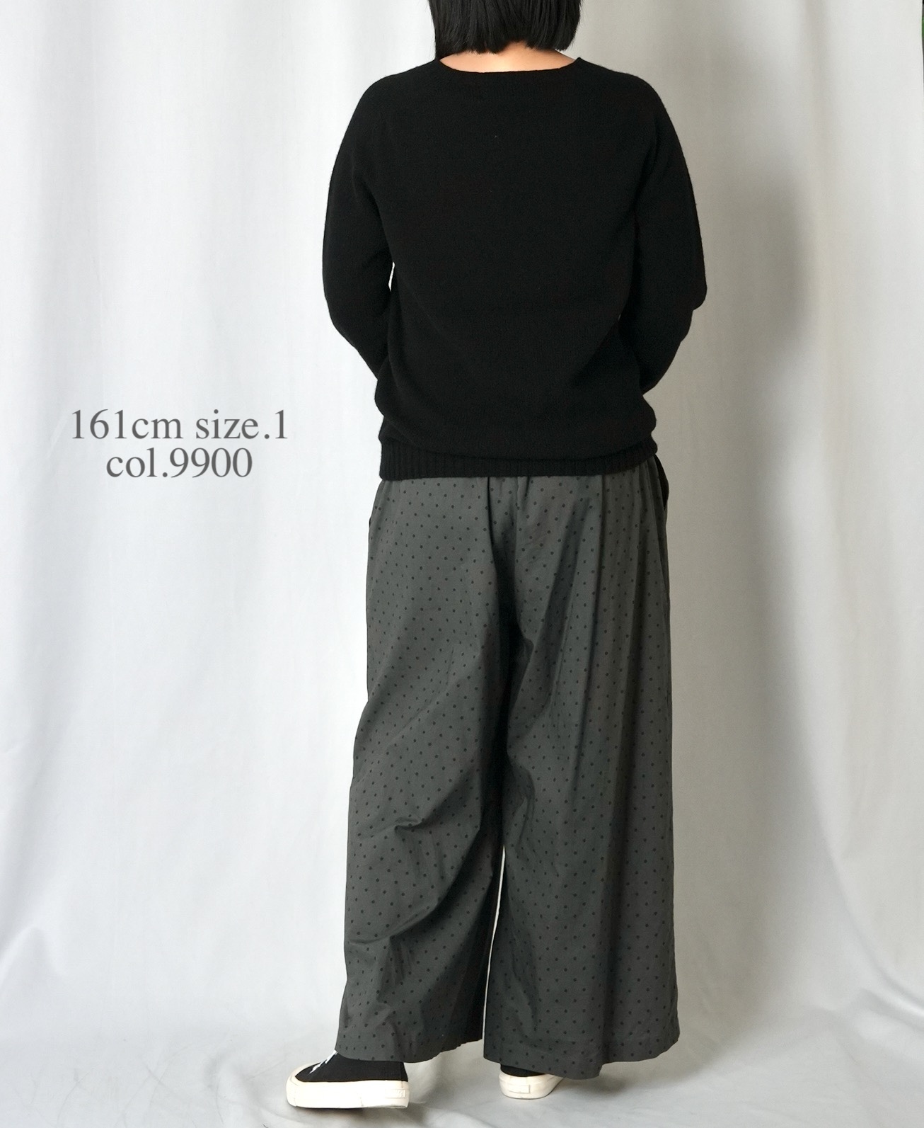 JNAMP1451 (ニット) CREW NECK SADDLE SHOULDER P/O