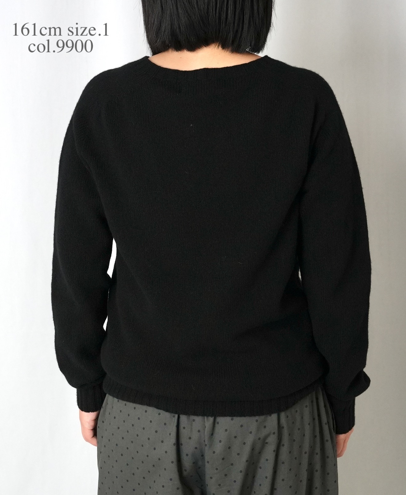 JNAMP1451 (ニット) CREW NECK SADDLE SHOULDER P/O