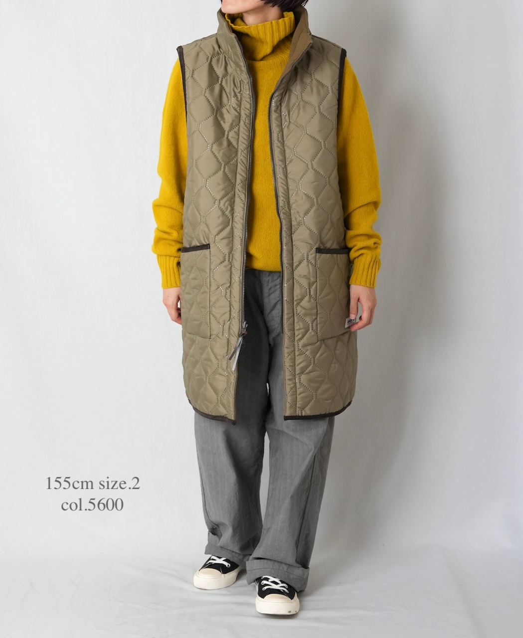 JNAMP1651 (ニット) POLO NECK SADDLE SHOULDER P/O