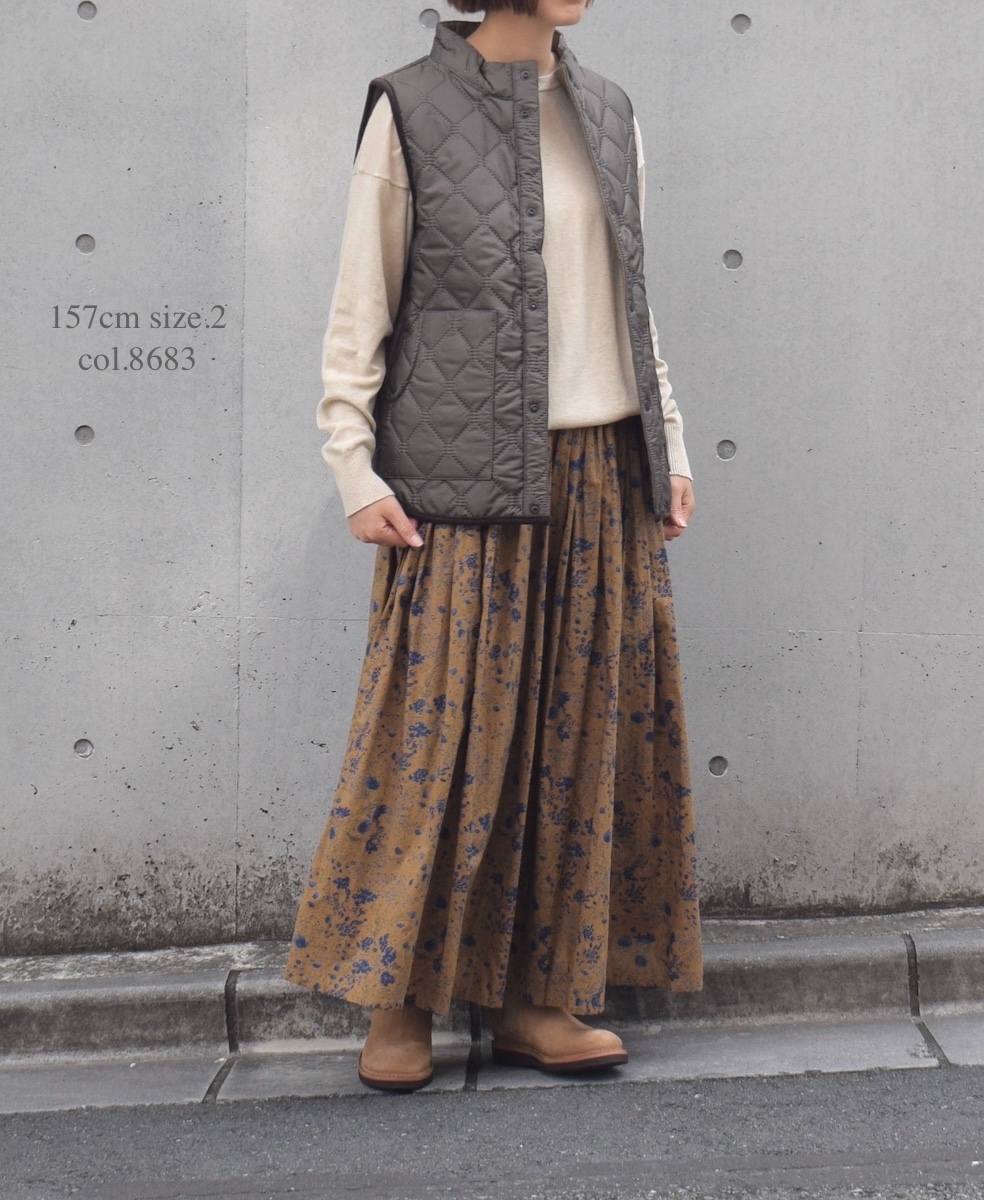 NAM9984PP (ベスト) POLY×POLY HEAT QUILT STAND COLLAR VEST