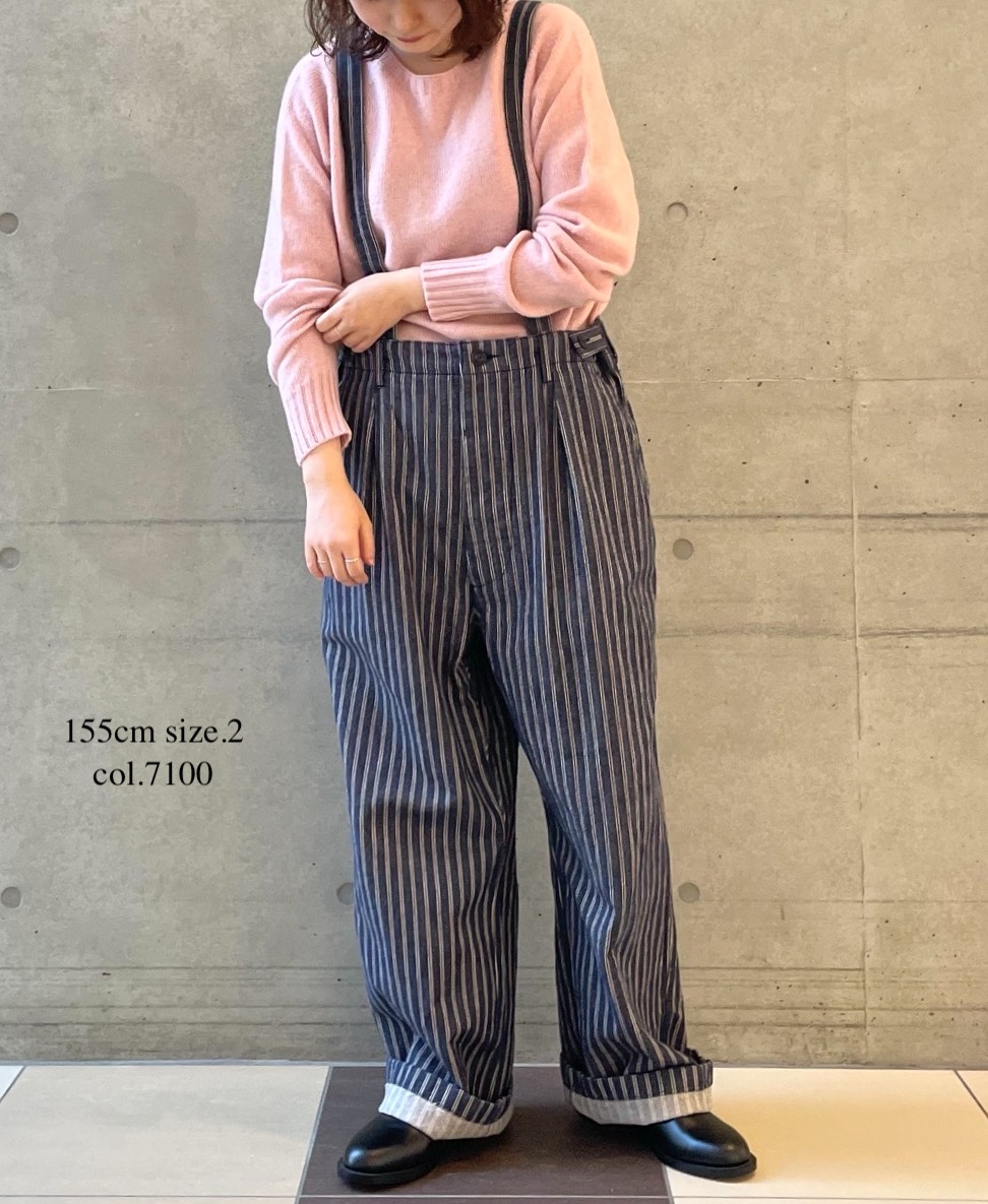 JNAMP1451 (ニット) CREW NECK SADDLE SHOULDER P/O