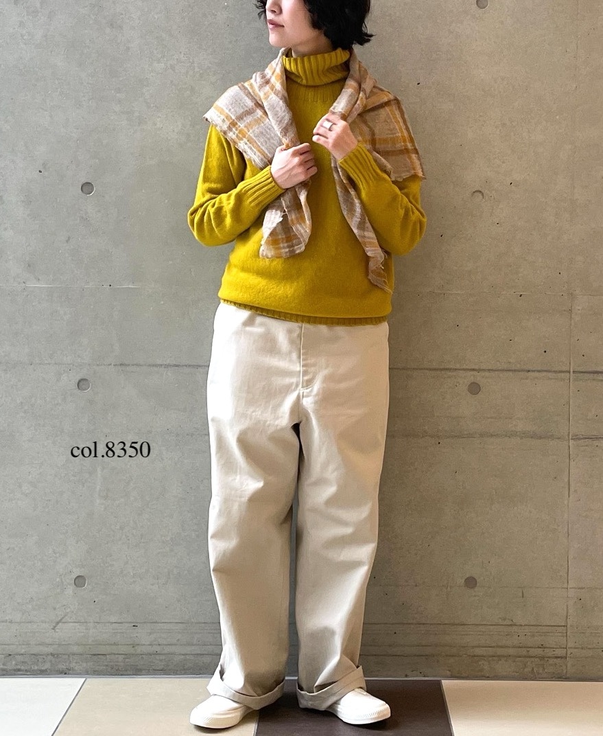 NSL25512(ストール) WOOL CHECK SQUARE STOLE