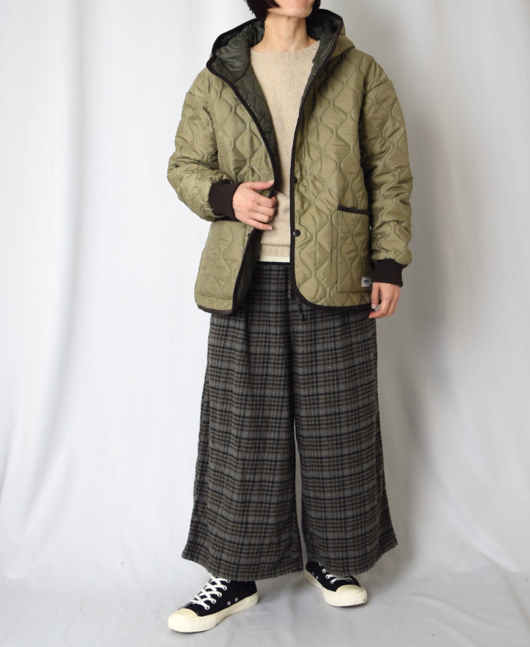 JNAMP1451 (ニット) CREW NECK SADDLE SHOULDER P/O