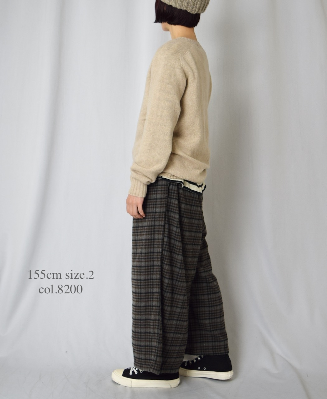 JNAMP1451 (ニット) CREW NECK SADDLE SHOULDER P/O