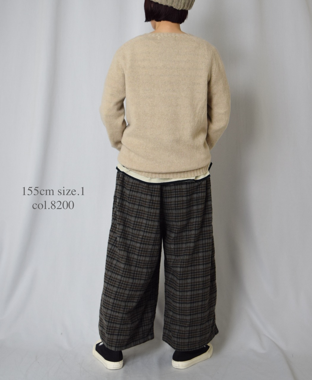 JNAMP1451 (ニット) CREW NECK SADDLE SHOULDER P/O