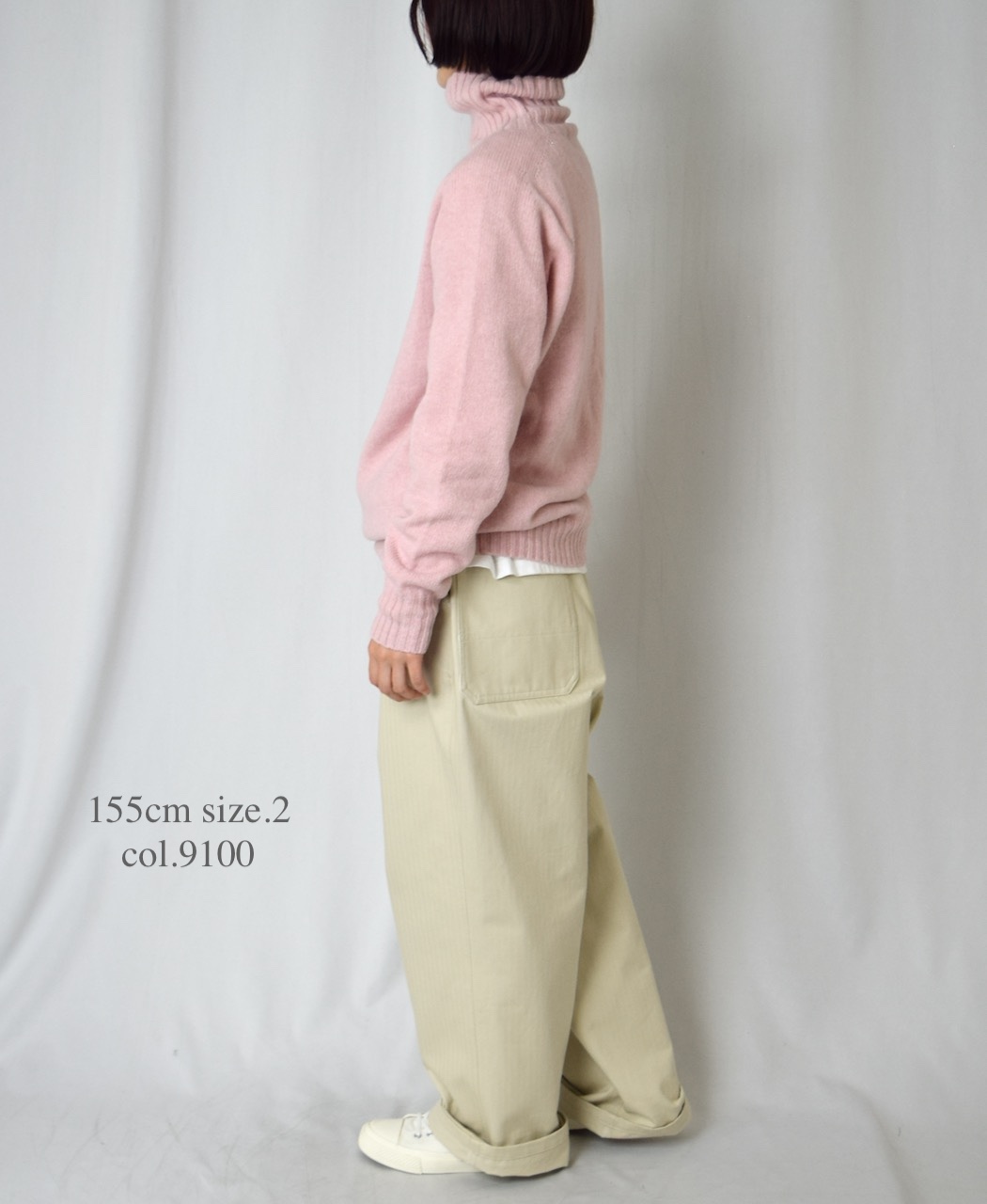GNAM2551(パンツ) ORGANIC COTTON HERRINGBONE WORK PANTS