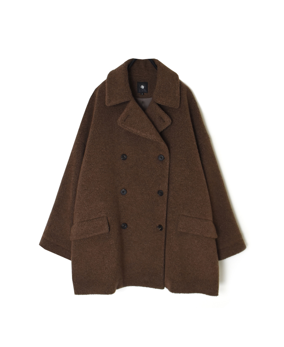 JNMDS2451(コート) RECYCLE BOA WOOL DOUBLE OVER COAT