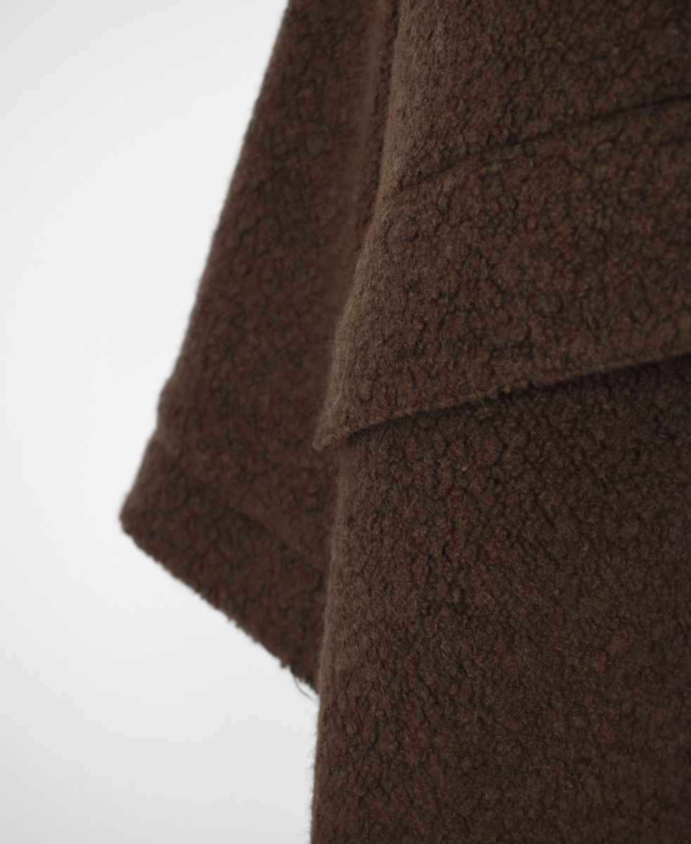 JNMDS2451(コート) RECYCLE BOA WOOL DOUBLE OVER COAT