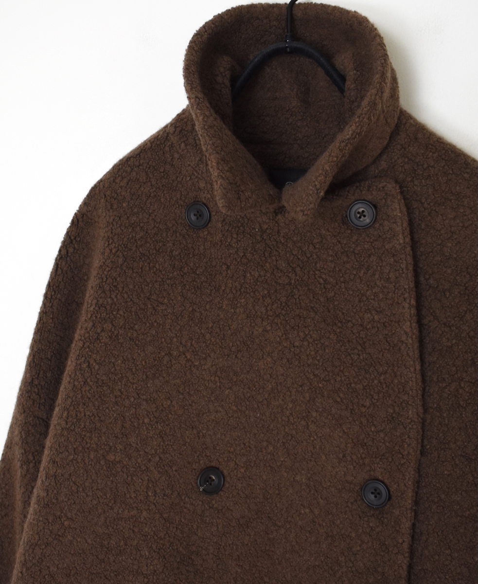 JNMDS2451(コート) RECYCLE BOA WOOL DOUBLE OVER COAT