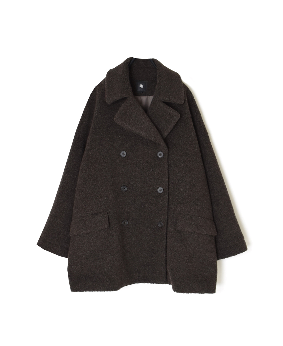 JNMDS2451(コート) RECYCLE BOA WOOL DOUBLE OVER COAT