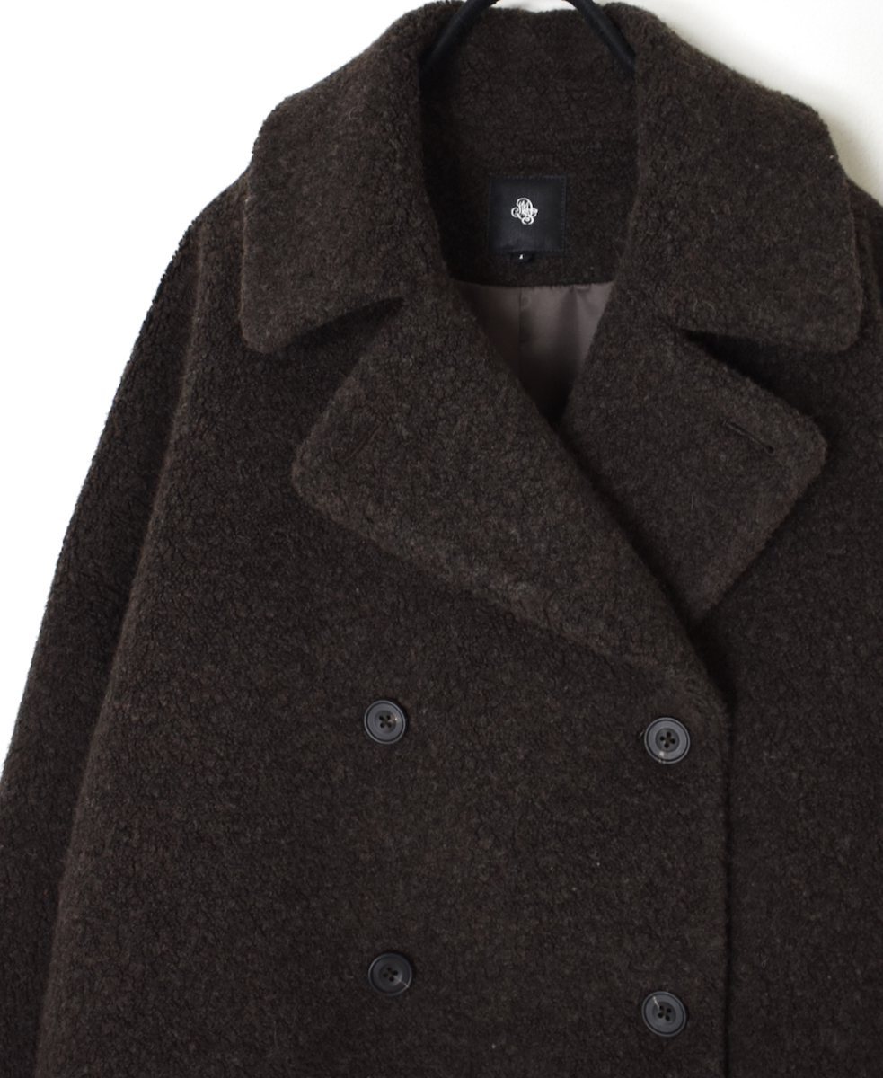 JNMDS2451(コート) RECYCLE BOA WOOL DOUBLE OVER COAT