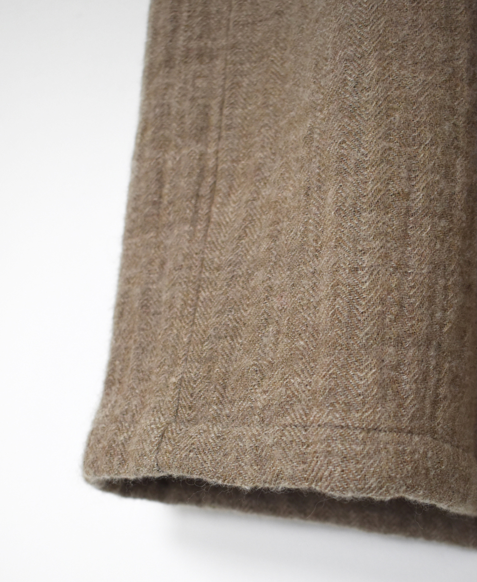 NMDS25612(キュロット) WOOL COTTON HERRINGBONE CULLOTES