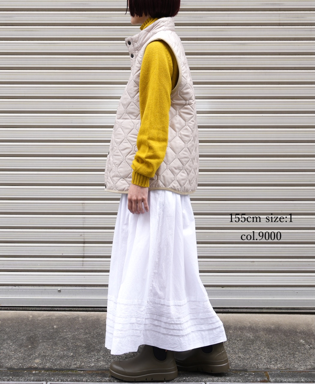 NSL25624(スカート) 60s CAMBRIC PLAIN WITH LACE GATHERED SKIRT