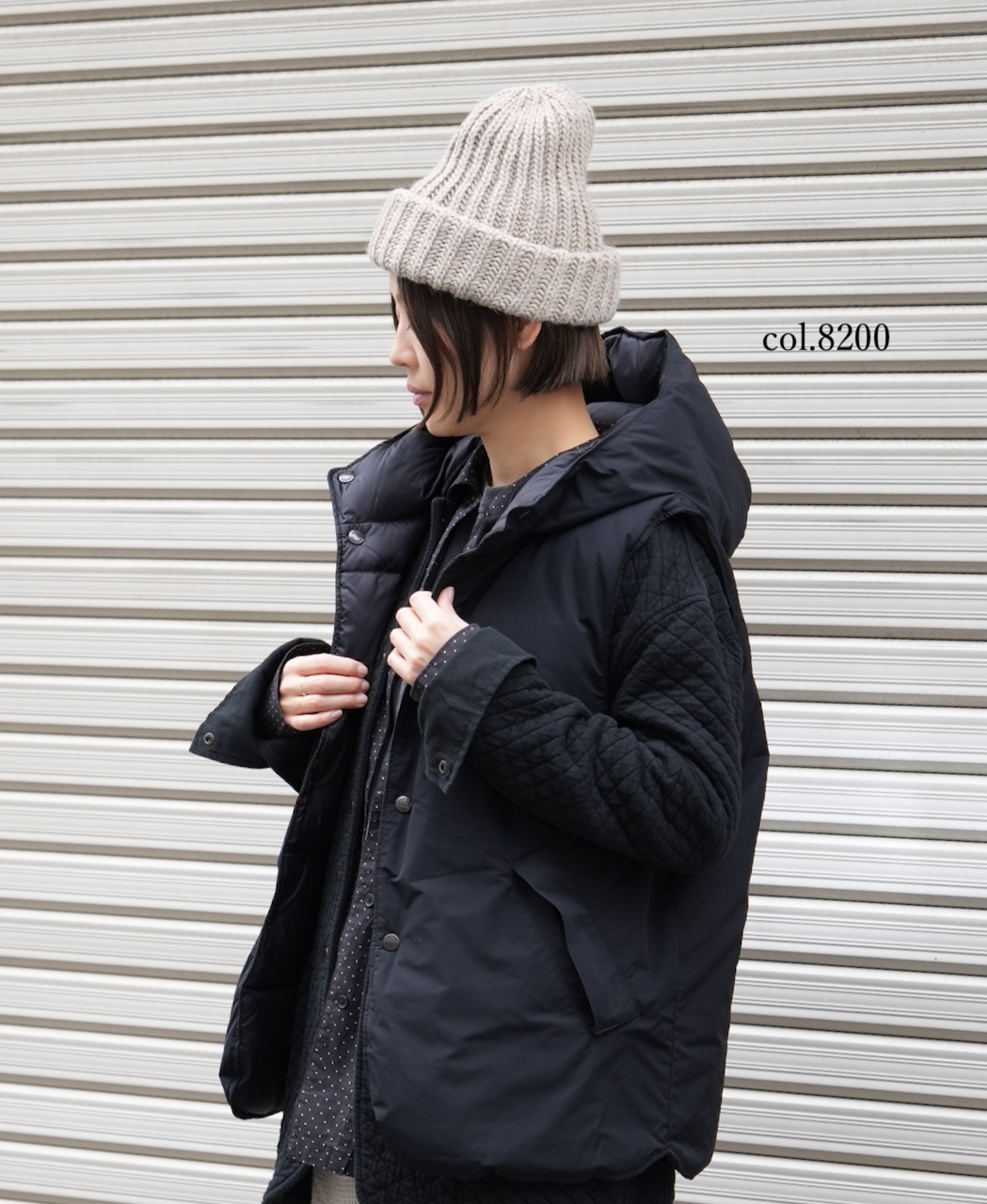 TNAM2061 (帽子) RIB STITCH 3 HOLDING RIB CAP