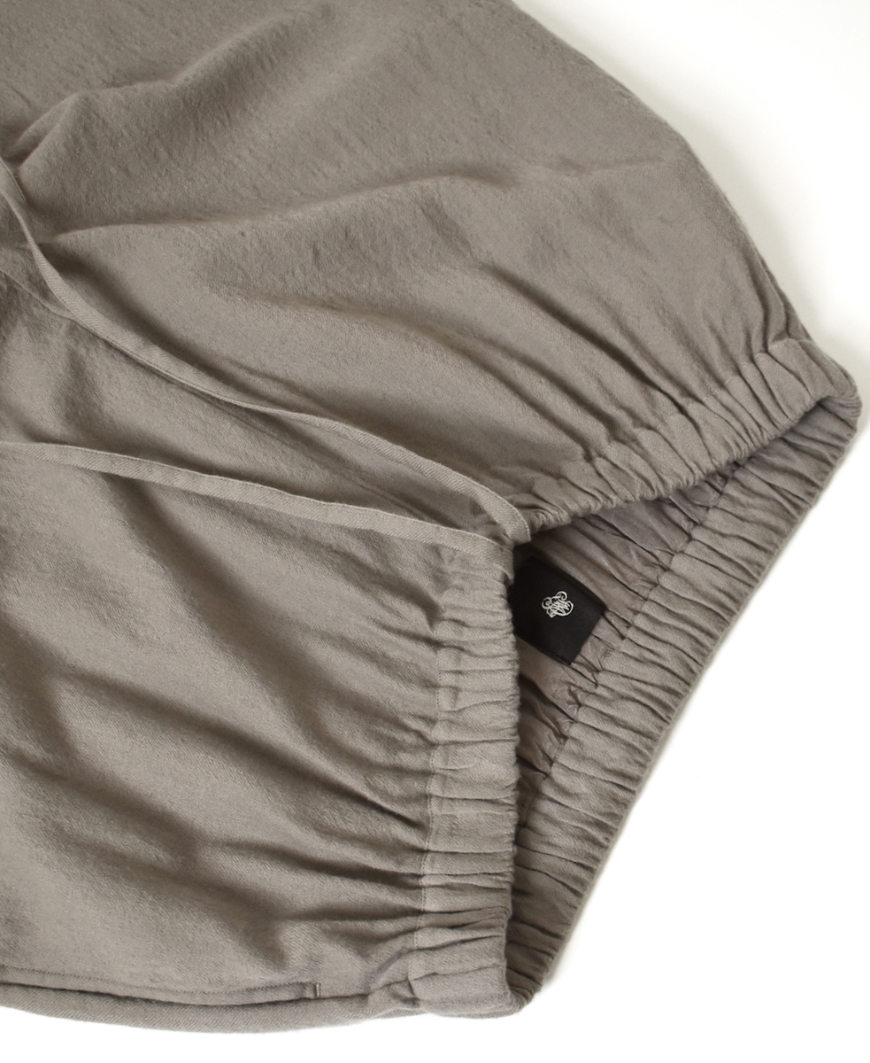 NMDS25605(パンツ)  BOILED WOOL PLAIN EASY PANTS