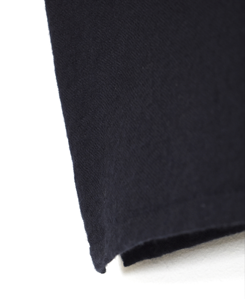 NMDS25602(ボレロ) BOILED WOOL PLAIN EMB BOLERO