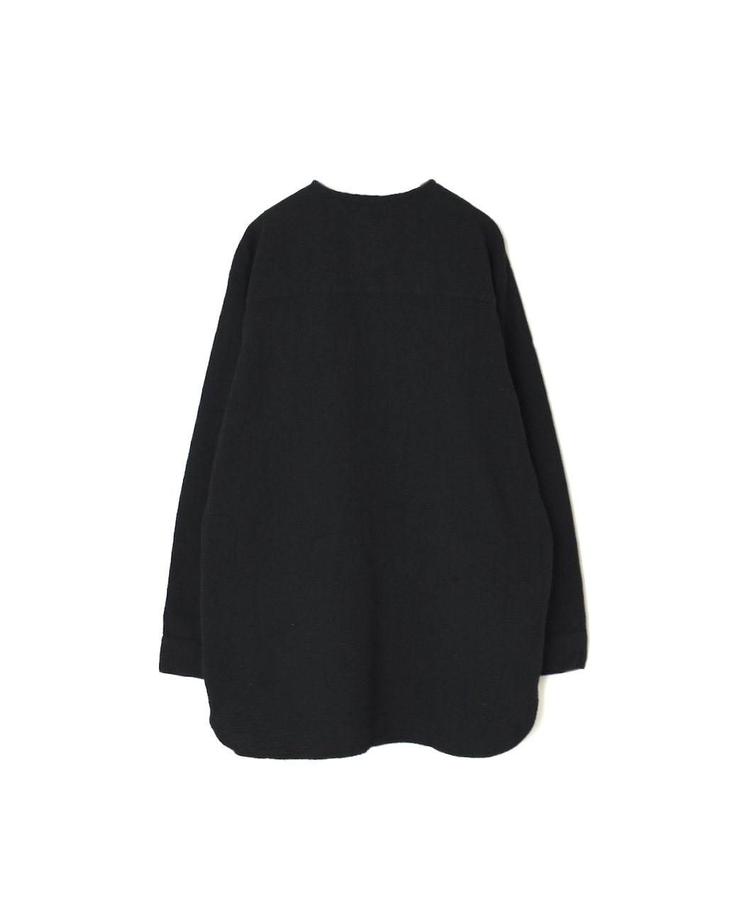 INHT2574WPD(シャツ) WAFFLE PLAIN OVERDYE HENRY NECK SHIRTS