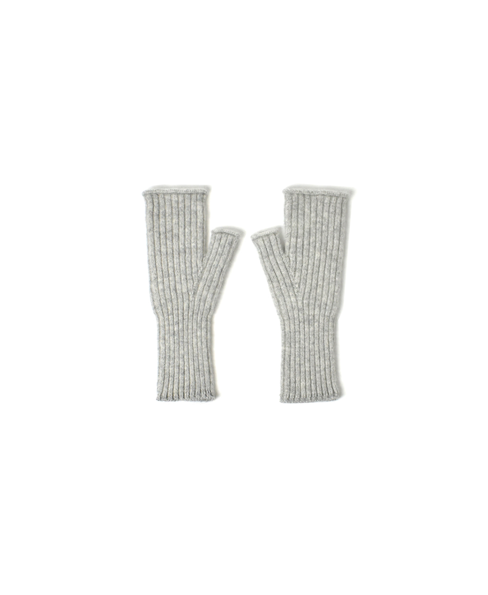 NGG2151 (手袋) GEELONGORA RIB FINGERLESS MITTON