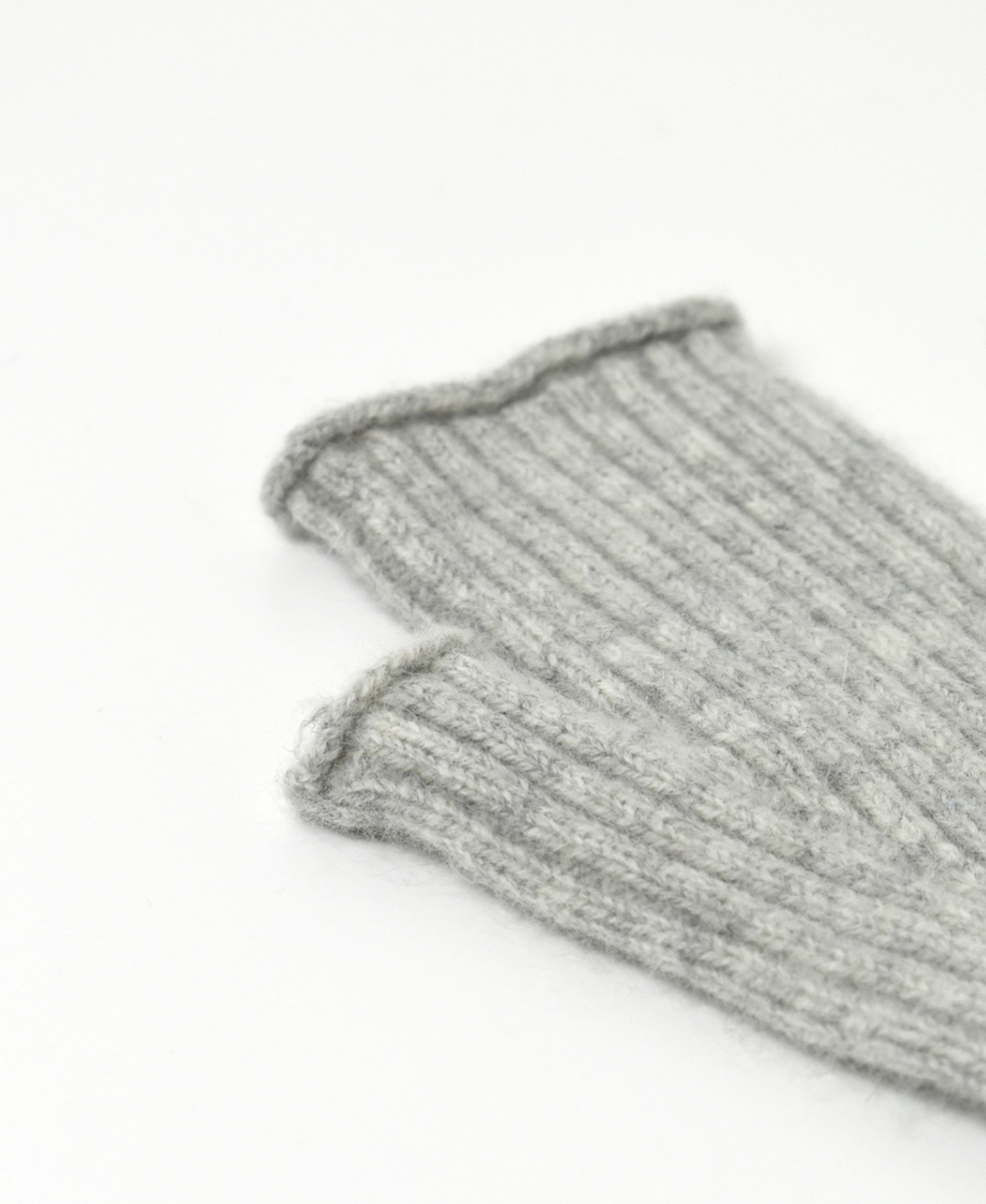 NGG2151 (手袋) GEELONGORA RIB FINGERLESS MITTON