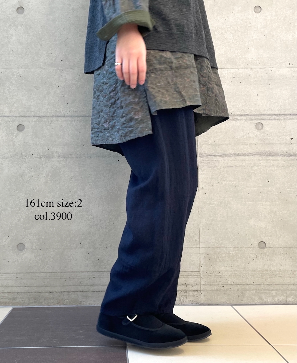 INSL25706(パンツ) WOOL/LINEN EASY PANTS