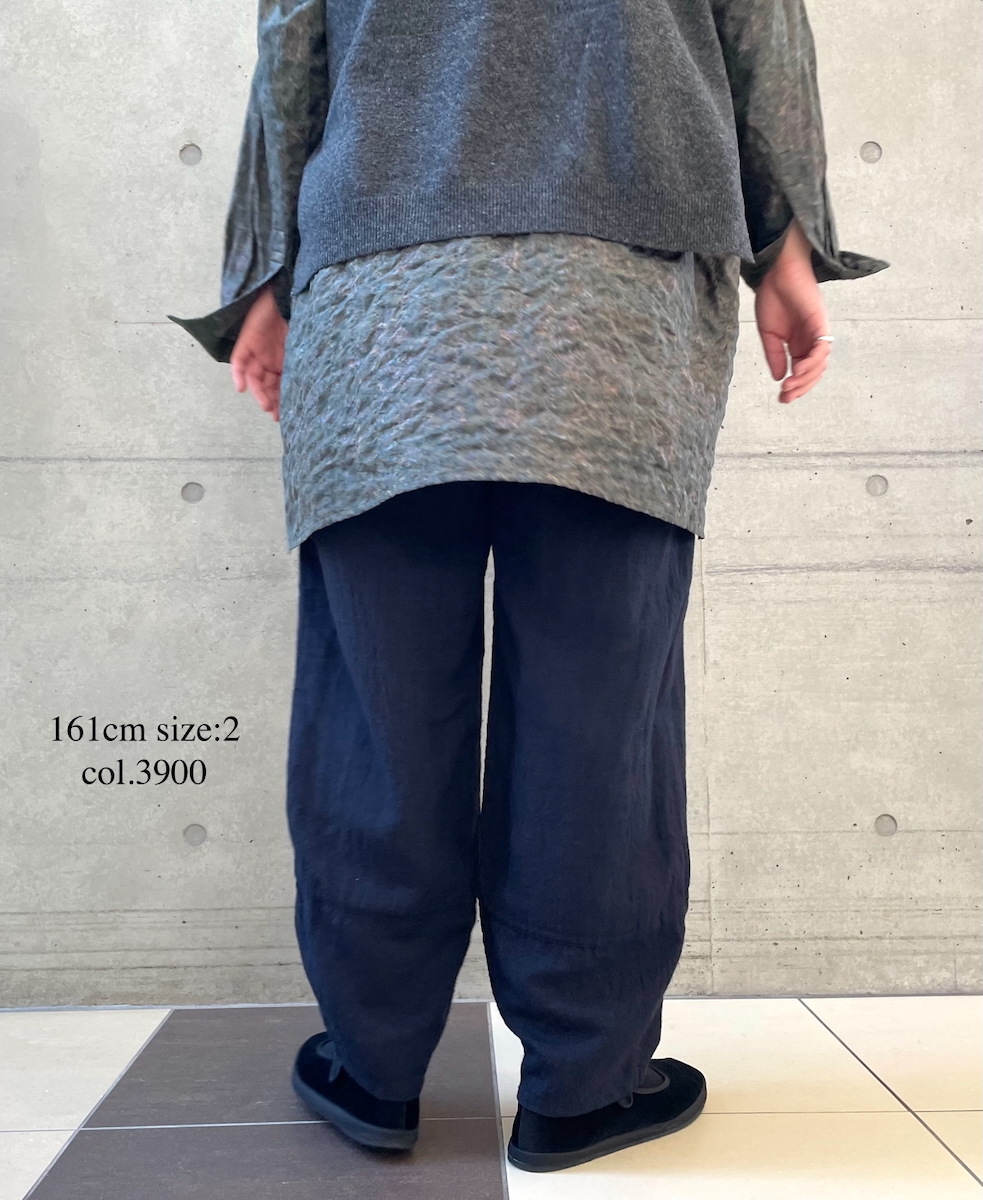 INSL25706(パンツ) WOOL/LINEN EASY PANTS