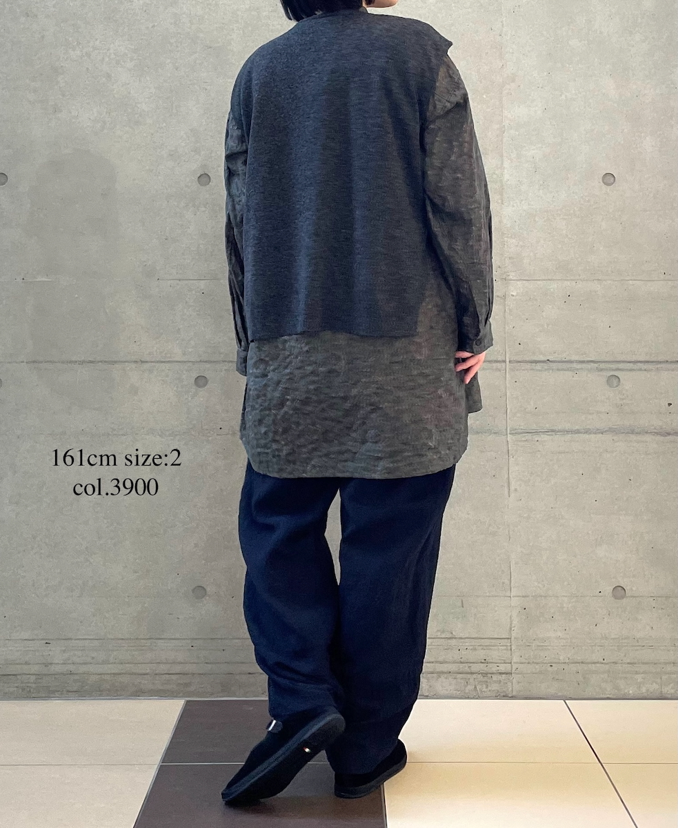 INSL25706(パンツ) WOOL/LINEN EASY PANTS