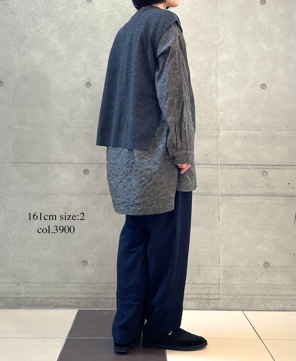 INSL25706(パンツ) WOOL/LINEN EASY PANTS