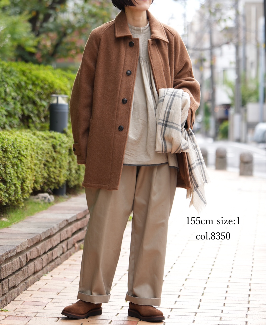 GMDSH2451(パンツ) WEST POINT ONE-TUCK TROUSERS